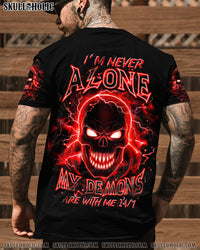 I'M NEVER ALONE SKULL DEMON ALL OVER PRINT - TLTW1608241