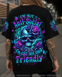 I'M NOT ANTI-SOCIAL SKULL ALL OVER PRINT - YHLT2210252