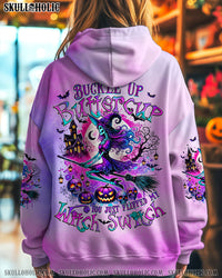 BUCKLE UP BUTTERCUP YOU JUST FLIPPED MY WITCH SWITCH HALLOWEEN ALL OVER PRINT - TYQY1608243