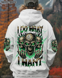 I DO WHAT I WANT SKULL FIRE ALL OVER PRINT - TLTW2211241