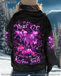 KARMA FAIRY SKULL SKELETON ROSE ALL OVER PRINT - YHHG2910241