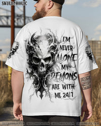 I'M NEVER ALONE SKULL DEMON ALL OVER PRINT - YHLN1303251
