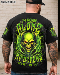 I'M NEVER ALONE SKULL DEMON ALL OVER PRINT - TLTR1908252