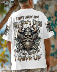 I DON'T KNOW HOW MY STORY ENDS VIKING SKULL ALL OVER PRINT - YHLN2603252
