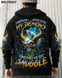 SOMETIMES I WRESTLE WITH MY DEMONS ALL OVER PRINT   - TLNO0610252