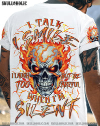 BE CAREFUL WHEN I'M SILENT ALL OVER PRINT - YHLN1807242