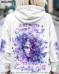 IF MY MOUTH DOESN'T SAY IT SKULL LADY ALL OVER PRINT - YHLT0503241