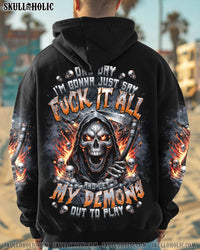 ONE DAY I'M GONNA JUST SAY REAPER SKULL ALL OVER PRINT - TLTR0702253