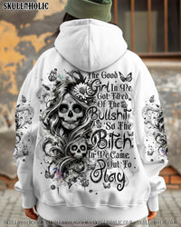 THE GOOD GIRL IN ME GOT TIRED SKULL ALL OVER PRINT  - TLNT0603255