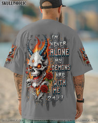 I'M NEVER ALONE SKULL ALL OVER PRINT - TLTW1203251