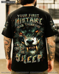 YOUR FIRST MISTAKE WOLF SKULL ALL OVER PRINT - YHLN2708252