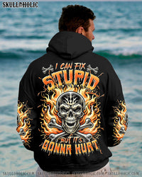 I CAN FIX STUPID BUT IT'S GONNA HURT SKULL ALL OVER PRINT  - TLTR2410241