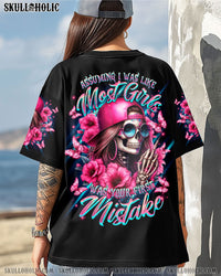 ASSUMING I WAS LIKE MOST GIRLS SKULL LADY  ALL OVER PRINT - TLTR1703252