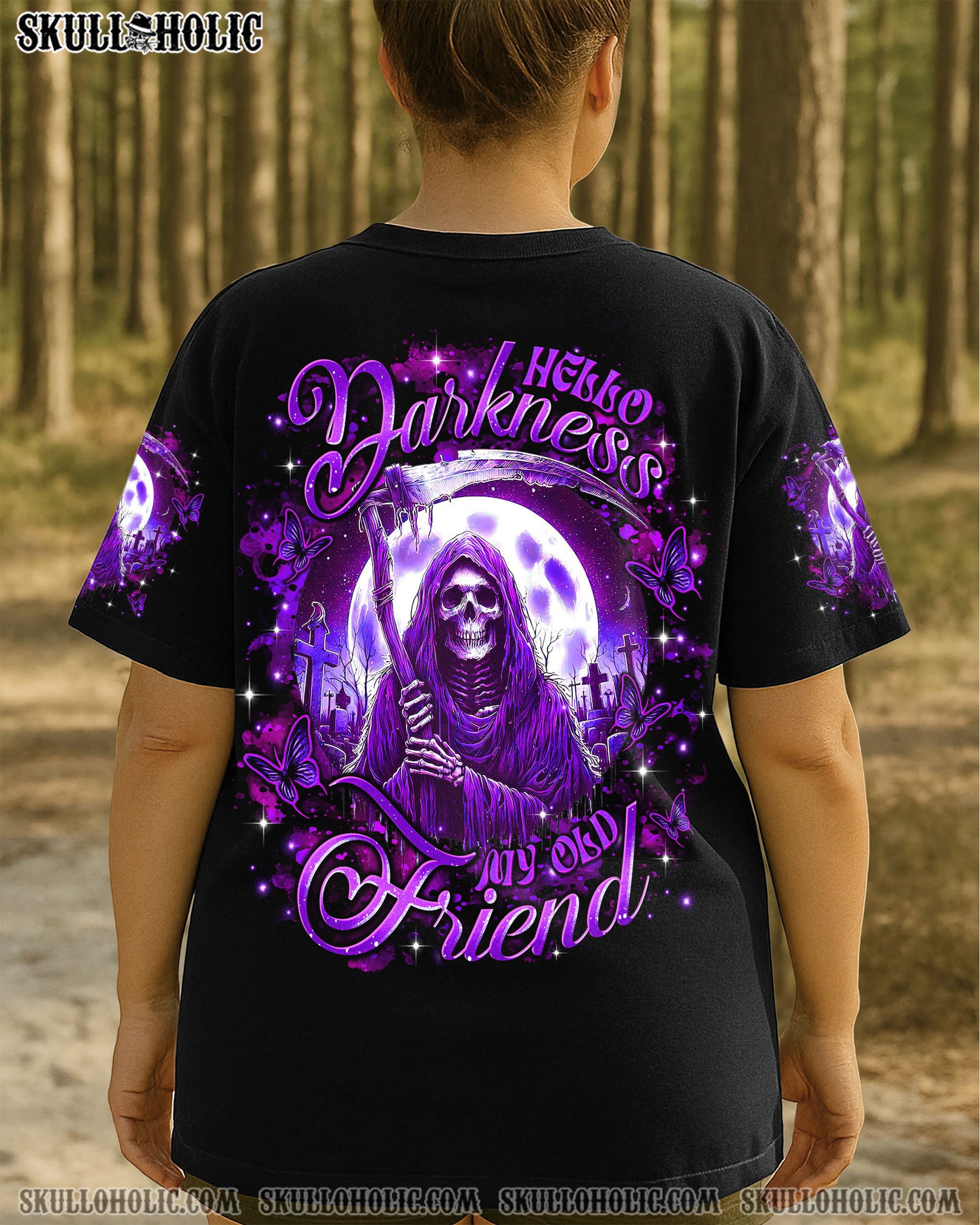 HELLO DARKNESS MY OLD FRIEND REAPER ALL OVER PRINT - TLTR2909251