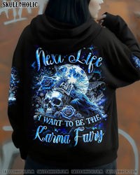 KARMA FAIRY SKELETON LADY ALL OVER PRINT - YHLT0112251