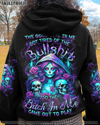 THE GOOD GIRL IN ME GOT TIRED SKULL ALL OVER PRINT - YHDU1112231