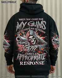 WHEN YOU COME FOR MY G REAPER SKULL ALL OVER PRINT  - TLNZ0611242