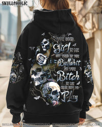 THE GOOD GIRL IN ME GOT TIRED SKULL LADY ALL OVER PRINT - TLTW2309241