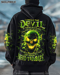 I ASKED THE DEVIL SKULL MADLY ALL OVER PRINT - TLNZ0503251