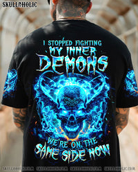 I STOPPED FIGHTING MY INNER DEMON SKULL ALL OVER PRINT - TLTW1104241