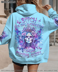 I'M THE F QUEEN SKULL ALL OVER PRINT - YHDU0703243
