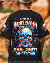 WHEN I WAS BORN SKULL ALL OVER PRINT - TLNT2506254