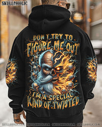 DON'T TRY TO FIGURE ME OUT ALL OVER PRINT - YHLN1212242