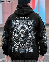 I'M WORSE SKULL REAPER ALL OVER PRINT  - TLNT1001255