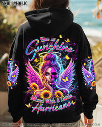 SHE IS SUNSHINE SKULL LADY ALL OVER PRINT - YHDU2502252