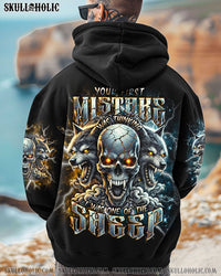 YOUR FIRST MISTAKE WOLF SKULL ALL OVER PRINT - TLNT1912241