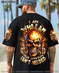 I AM WHO I AM FIRE SKULL ALL OVER PRINT  - TLTW3005252