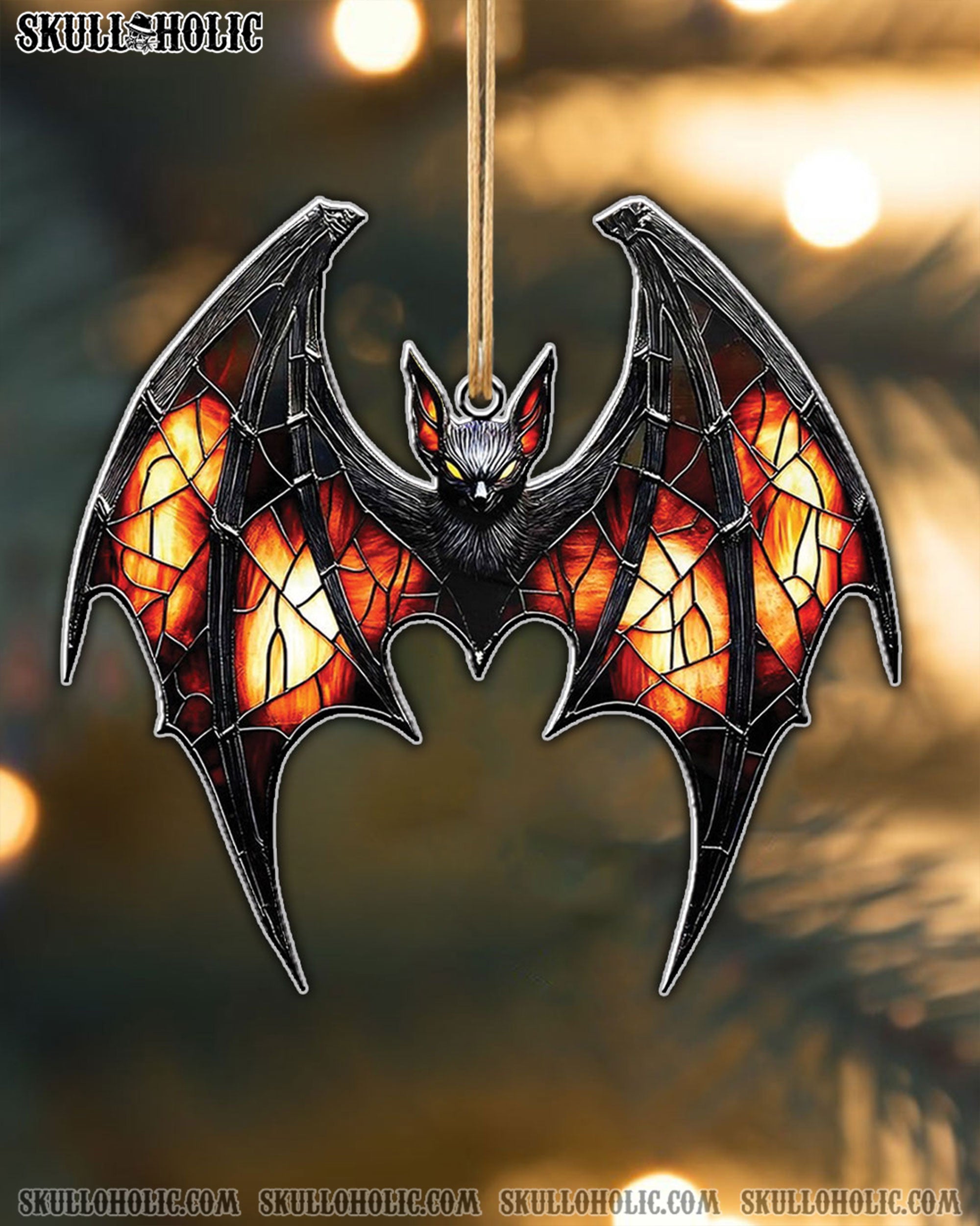 SCARY BAT ORNAMENT & KEYCHAIN - YHLN1508254