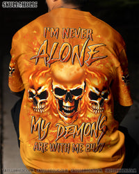I'M NEVER ALONE SKULL DEMON ALL OVER PRINT - YHLN0909251