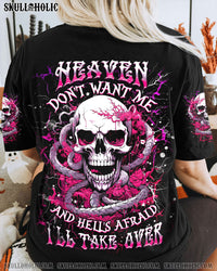 HEAVEN DON'T WANT ME ALL OVER PRINT - YHDU2907241
