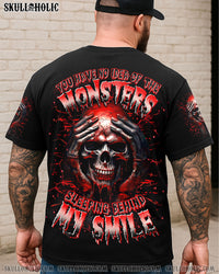 THE MONSTERS SLEEPING BEHIND MY SMILE SKULL ALL OVER PRINT  - TLTR2509252