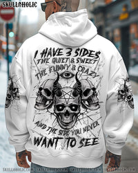 I HAVE 3 SIDES 3 SKULLS ALL OVER PRINT - YHLN0301251