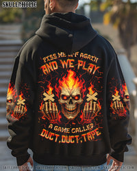 PISS ME OFF AGAIN FIRE SKULL ALL OVER PRINT - TLNZ2107251