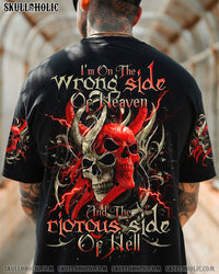 I'M ON THE WRONG SIDE OF HEAVEN SKULL ALL OVER PRINT - TLNO0805241