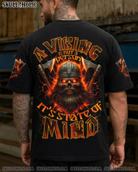 IT'S A STATE OF MIND VIKING SKULL ALL OVER PRINT - TYTM1006253