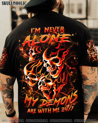 I'M NEVER ALONE SKULL DEMON ALL OVER PRINT - YHHN1903251