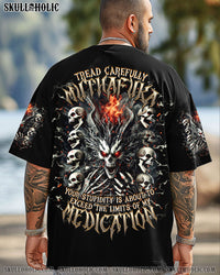 TREAD CAREFULLY MUTHAFUKA SKULL ALL OVER PRINT   - TLTR0804254