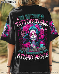 WARNING TATTOOED GIRL ALL OVER PRINT - TYQY0108241