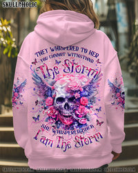 I AM THE STORM SKULL ROSES WINGS ALL OVER PRINT - YHDU2510243