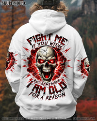 FIGHT ME IF YOU WISH MADLY SKULL ALL OVER PRINT - TLTW1302251