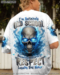I'M DEFINITELY OLD SCHOOL SKULL ALL OVER PRINT - TLTW0705241