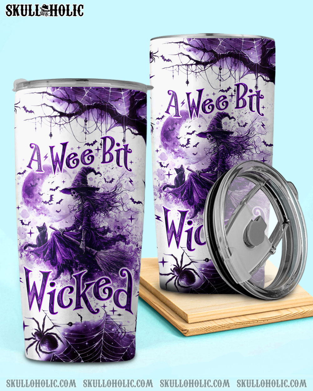 A WEE BIT WICKED HALLOWEEN TUMBLER - TLNO0409242