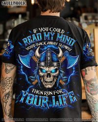 IF YOU COULD READ MY MIND VIKING SKULL ALL OVER PRINT - TLNO0804252