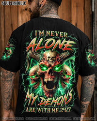 I'M NEVER ALONE SKULL DEMON ALL OVER PRINT - YHLN1703251