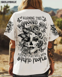 WARNING THIS TATTOOED GIRL SKULL ALL OVER PRINT - TLTR3008241