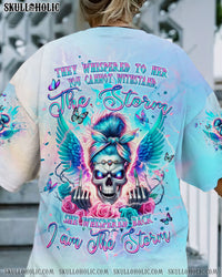 I AM THE STORM MESSY BUN WINGS ALL OVER PRINT - TLPQ0705242